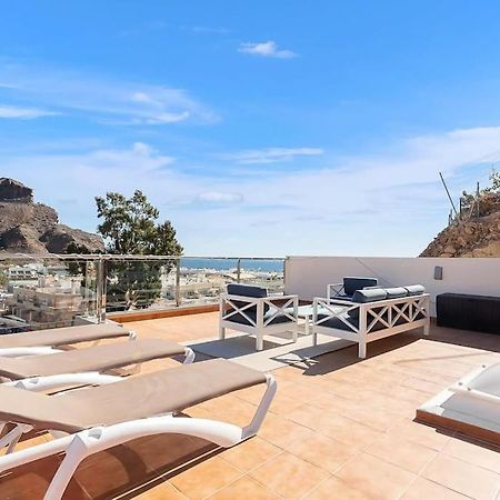 Rivera Del Puerto Luxury Penthouse With Great Terrace And Sea View Puerto De Mogan Bagian luar foto