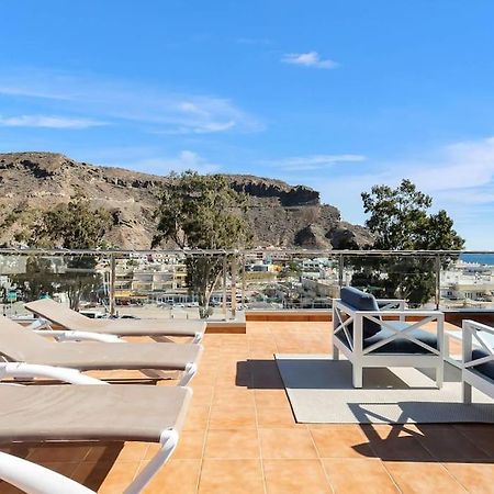 Rivera Del Puerto Luxury Penthouse With Great Terrace And Sea View Puerto De Mogan Bagian luar foto