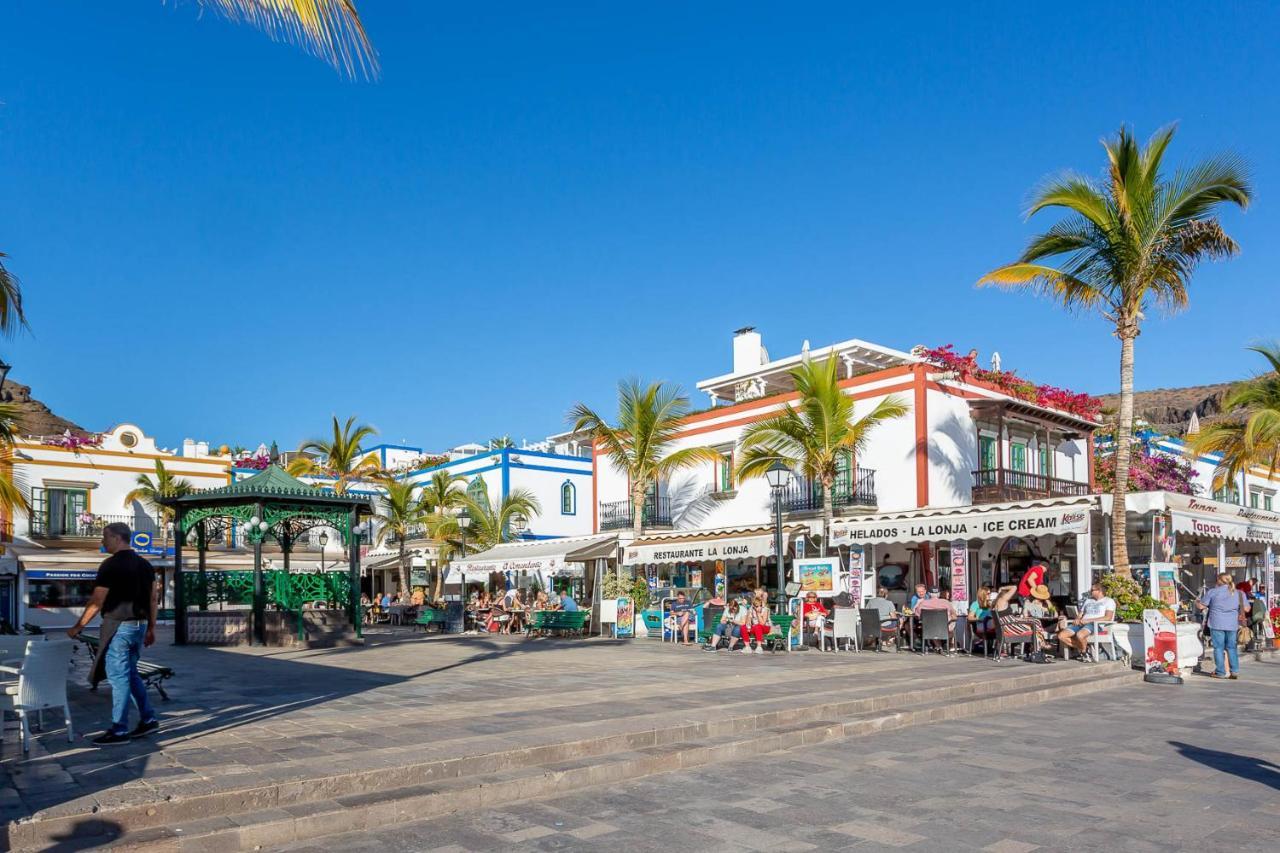 Rivera Del Puerto Luxury Penthouse With Great Terrace And Sea View Puerto De Mogan Bagian luar foto