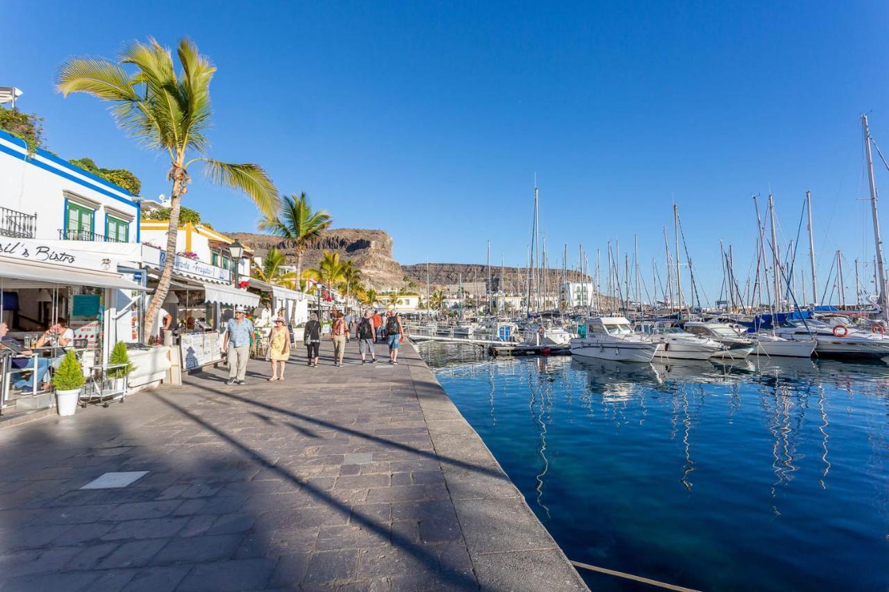 Rivera Del Puerto Luxury Penthouse With Great Terrace And Sea View Puerto De Mogan Bagian luar foto