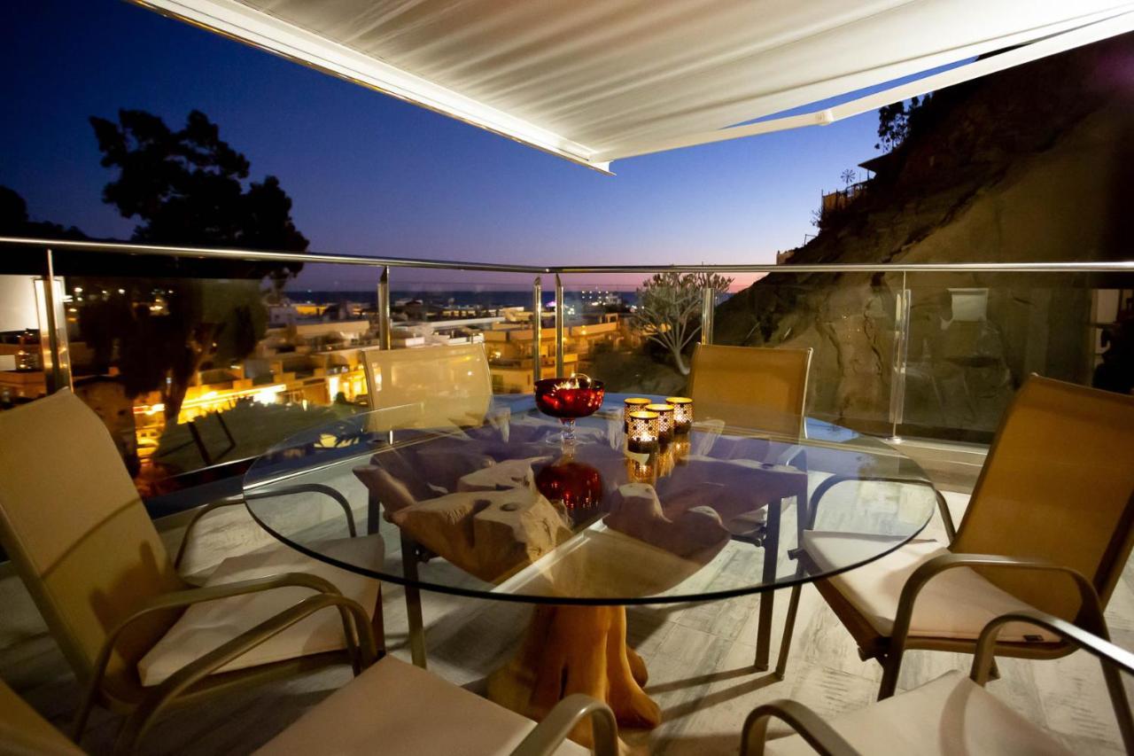 Rivera Del Puerto Luxury Penthouse With Great Terrace And Sea View Puerto De Mogan Bagian luar foto