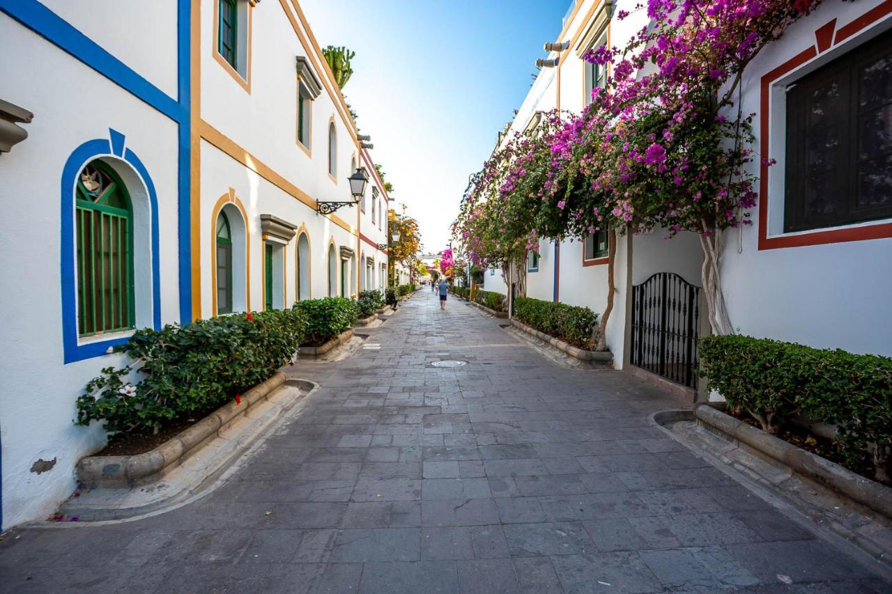 Rivera Del Puerto Luxury Penthouse With Great Terrace And Sea View Puerto De Mogan Bagian luar foto