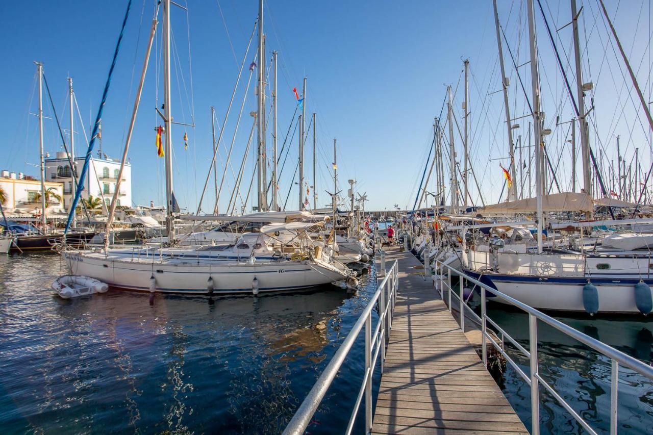 Rivera Del Puerto Luxury Penthouse With Great Terrace And Sea View Puerto De Mogan Bagian luar foto
