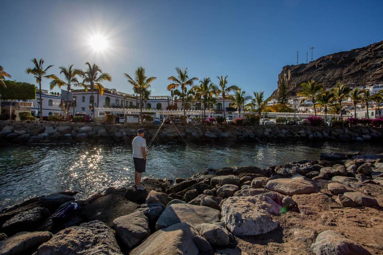 Rivera Del Puerto Luxury Penthouse With Great Terrace And Sea View Puerto De Mogan Bagian luar foto